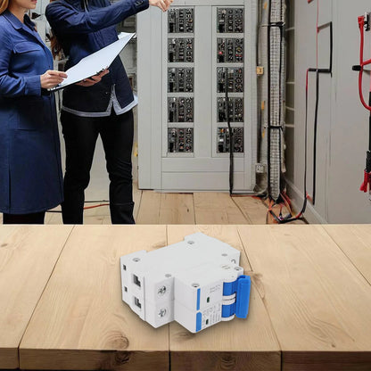 For Solar Photovoltaic Compatible DC 1000V Circuit Breaker Available in 6A to 63A Rated Currents for Overload Protection