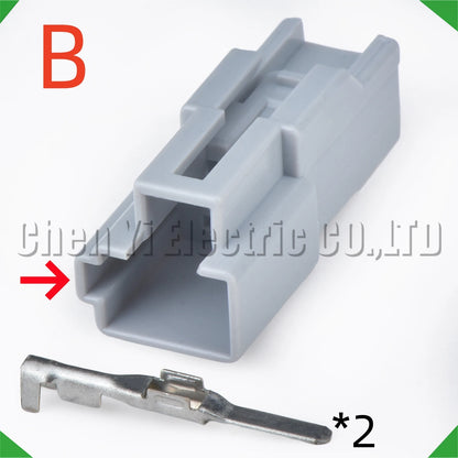 2 Pin Seat Light Horn Connector 7283-1020 90980-11724 90980-12B28 7189-3037