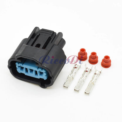 3-Pin VSS Vehicle Speed Sensor Connector 6189-0596 for Honda K-Series K20 K24 Male Female