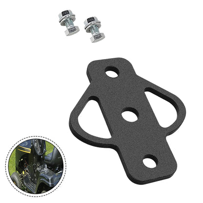 Tow Hitch Connector Heavy Duty Hitch Rust-resistant Coating Secure Connection Three-way Hitch Design Three Way Hitch For Mower