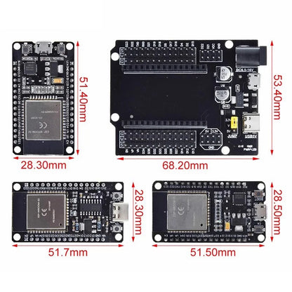 ESP32 Development Board WiFi + Bluetooth CP2102/CH340C Ultra-Low Power Wireless Module ESP32-32 NodeMCU-32S