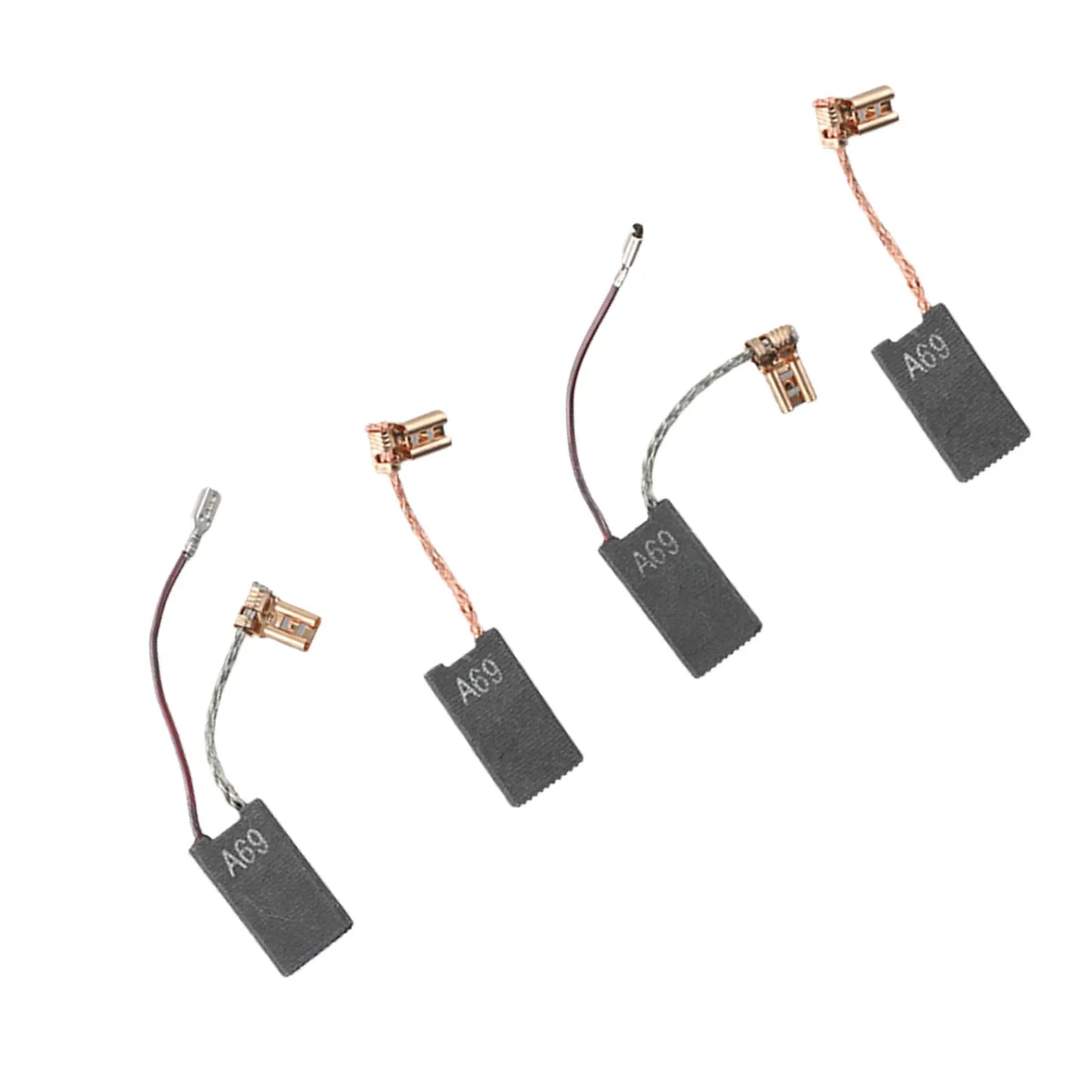 Long Lasting Carbon Brushes 1617014135 for Rotary Hammer For GBH540DE GSH 5CE GSH 5 E GBH745DE GBH745D Set of 4
