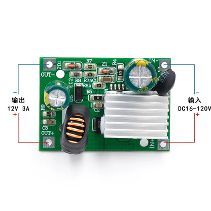 DC-DC Step-Down Buck Converter Module 9–120V to 5V 3A Power Supply