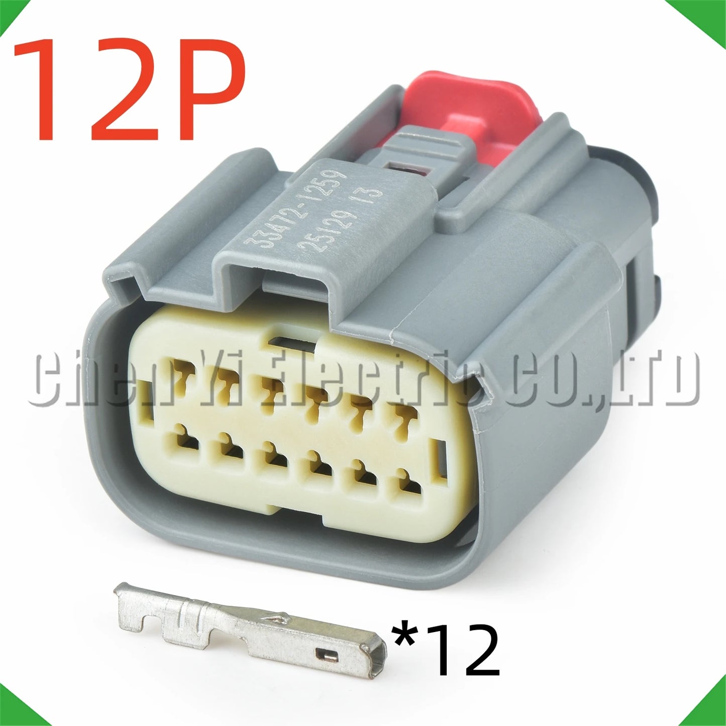 12 Pin Headlight Connector 33472-1206 33472-1207 For GM