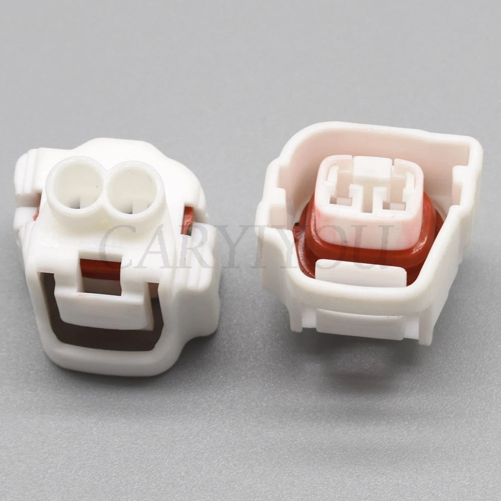 2-Pin White Waterproof Wire Harness Connector 90980-11255 Male Female for Toyota Automotive