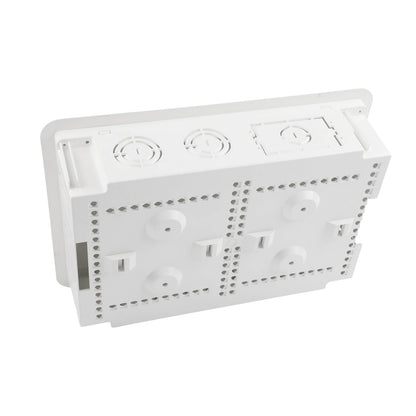 39*26.5*9.5cm Cable Management Kit Versatile Media Box Fit Cable Management Standard Stud Compatibility WiFi Friendly Materials