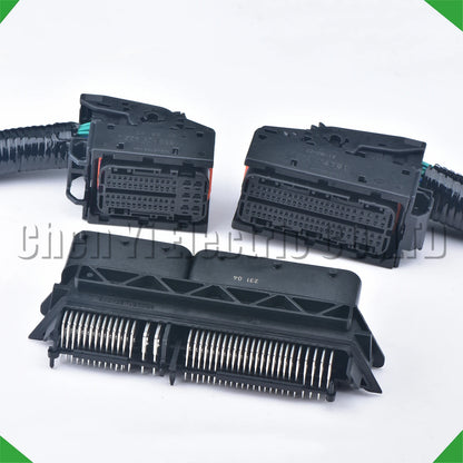 58/96 Pin ECU Connector 1928404781 0281020316 Female Black for EDC16 EDC17 Diesel