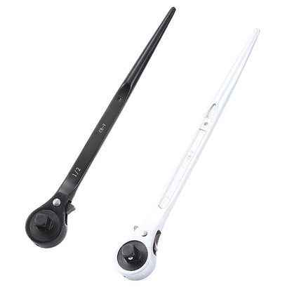 1pcs Quick-action Ratchet Wrench Dual-Ended 12 & 38 Ratchet Wrench For Aircraft Maintenance Wrench Manual Tools