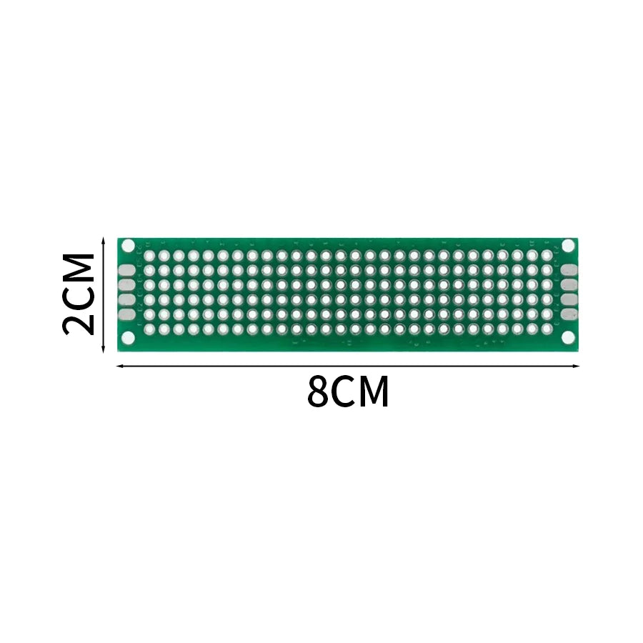 Double-Sided Prototype PCB Board — Universal Printed Circuit Board for DIY Electronics