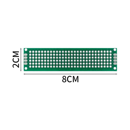 Double-Sided Prototype PCB Board — Universal Printed Circuit Board for DIY Electronics