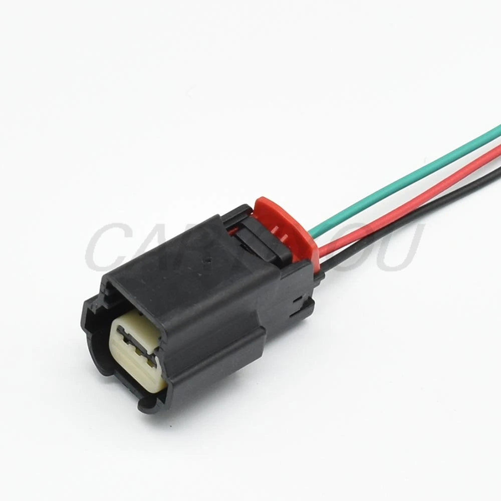 3 Pin Car Reversing Radar Sensor Female Connector Plug DJ70330A-1-21 Automotive Parking Sensor Socket