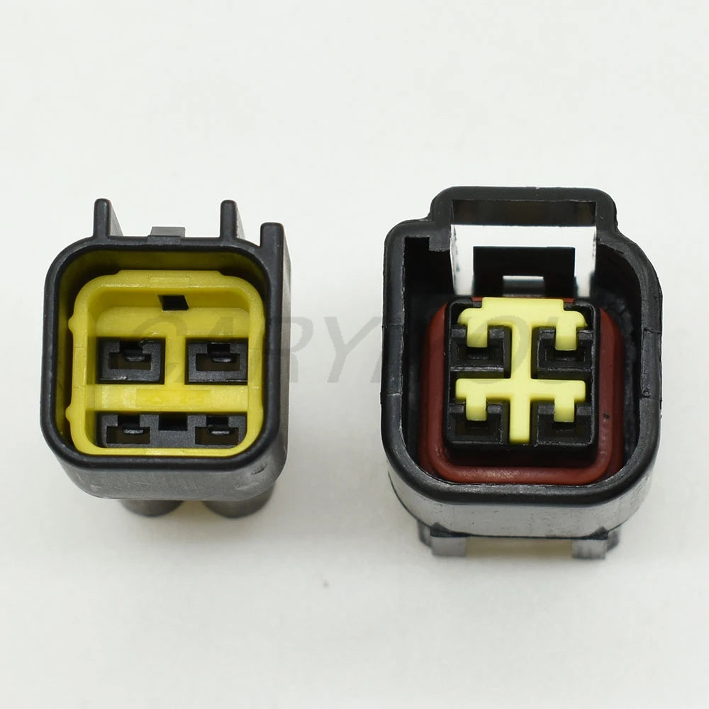 4 Pin 2.3mm Ignition Coil Connector FWY-C-4F-B 12444-5504-2 DJ70420-2.3 PA66 for Ford