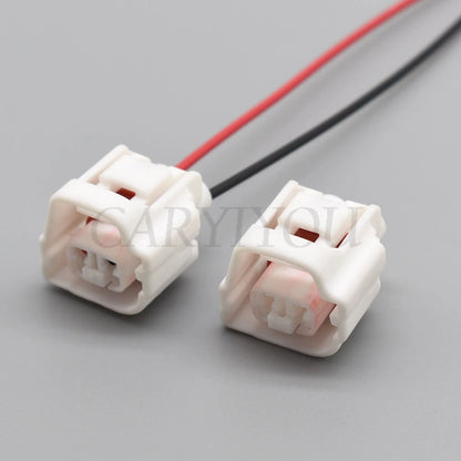 2-Pin White Waterproof Wire Harness Connector 90980-11255 Male Female for Toyota Automotive