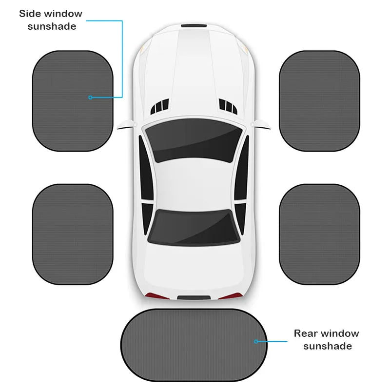 Car Sunshade Cover – Universal Windshield Folding Visor Reflector Sun Shade Protector for Car Window & Windscreen
