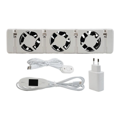 Upgrade 5.0 Duo-Set Radiator Fan Smart Radiator Booster Extension Set Ventilator Fan European Standard 5V Household Radiator