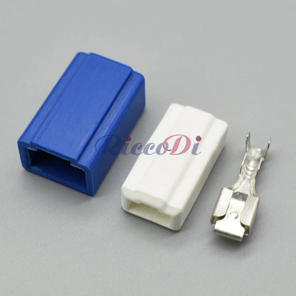 1 Pin 6.3mm Ceramic H1 Lamp Socket H1-2A AC Heavy Current Automotive Wiring Harness Connector