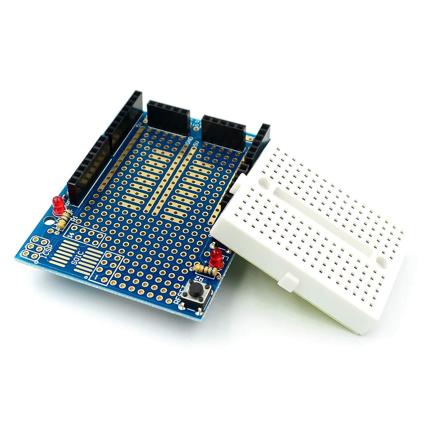 ProtoShield Prototype Expansion Board with Mini Breadboard for UNO-R3