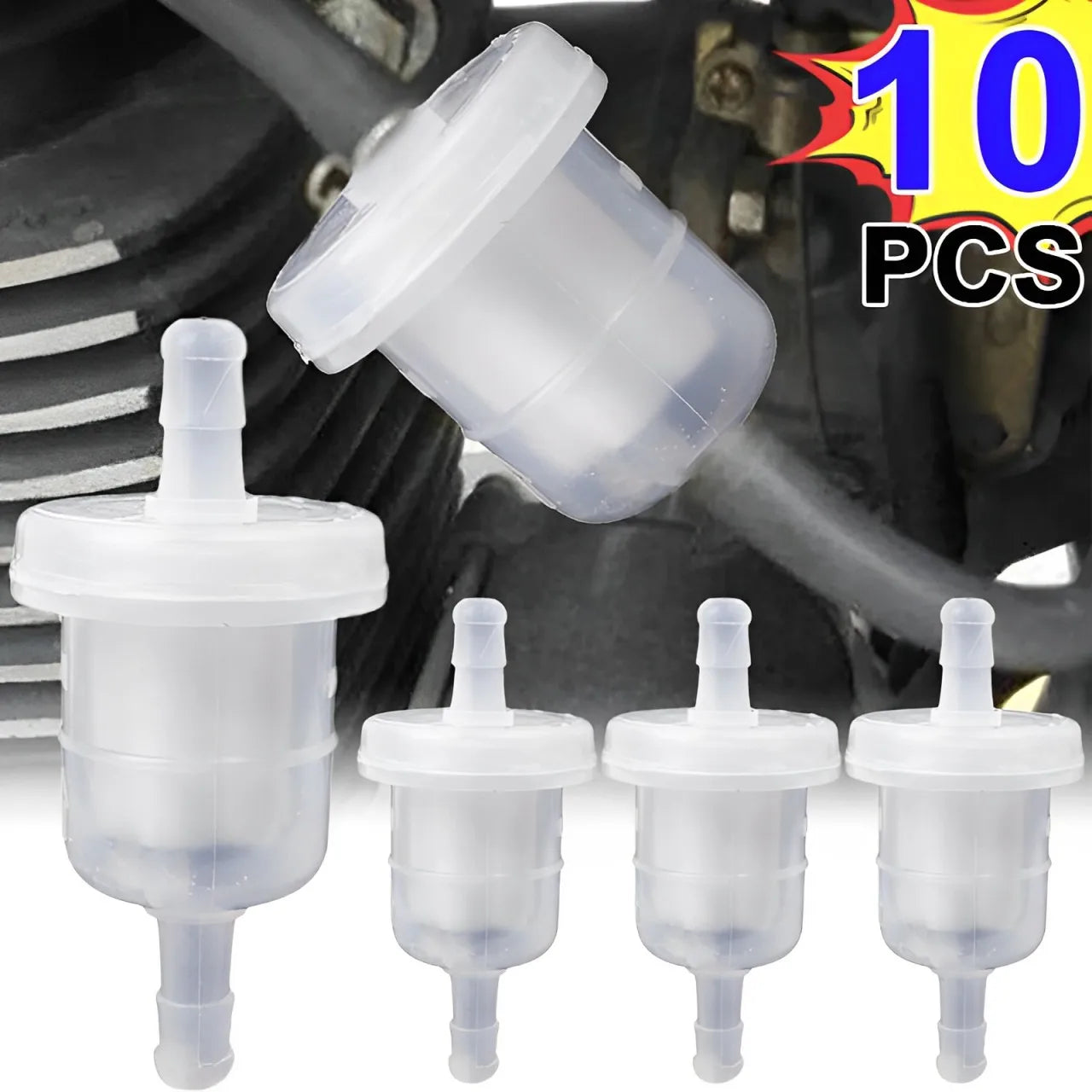 Universal Fuel Filter for Motorcycle Scooter ATV Dirt Bike Gas Filter