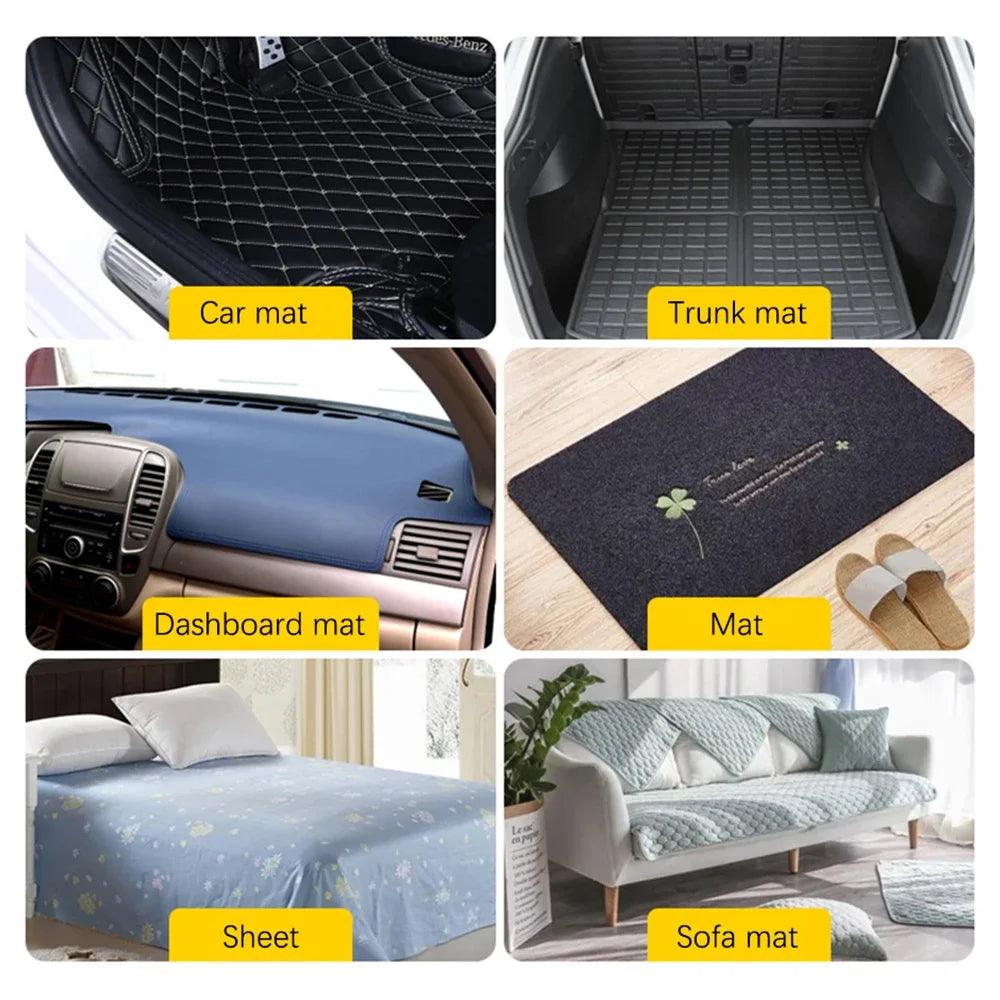 Self Adhesive Hook and Loop Tape Extra Strong Double Sided Fastener for Carpet