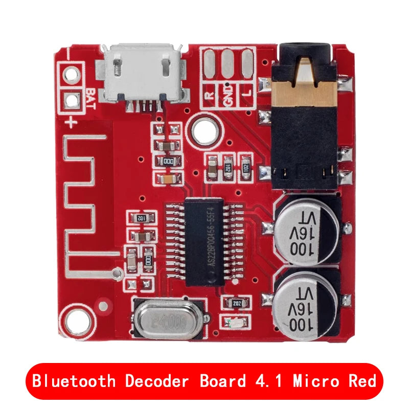 MP3 Bluetooth 4.1 Decoder Audio Amplifier Board Lossless Stereo Receiver 5V