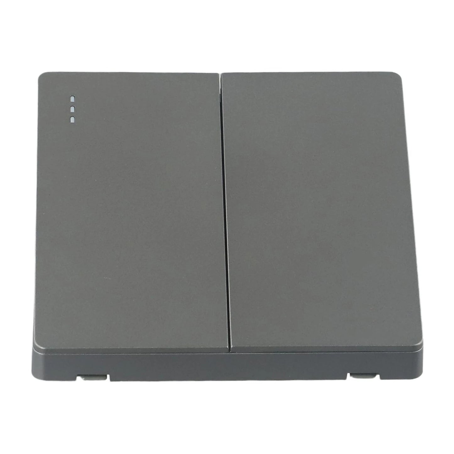None Gray Button Switch Switches 1 2 3 Gang 86mm Flame Frameless PC Material Push Retardant Rocker Switch None