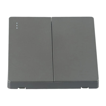 None Gray Button Switch Switches 1 2 3 Gang 86mm Flame Frameless PC Material Push Retardant Rocker Switch None
