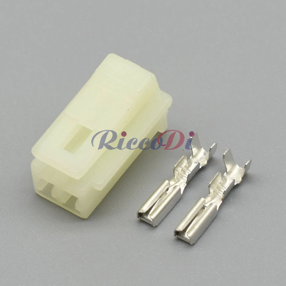 2 Pin HM Series 090 Motorcycle Electrical Connector Wiring Harness Plug Female Male