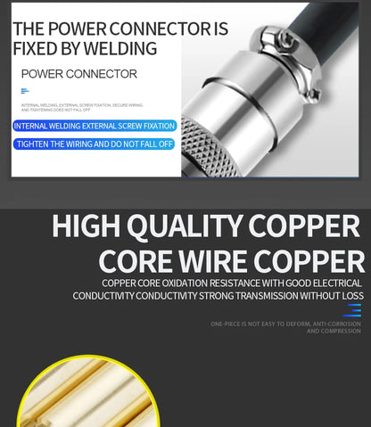 1PCS GX16 Auto Waterproof Connector 2-10 Pins with Power Cable Line Socket Plug — Suitable for Industrial Machinery and Equipment