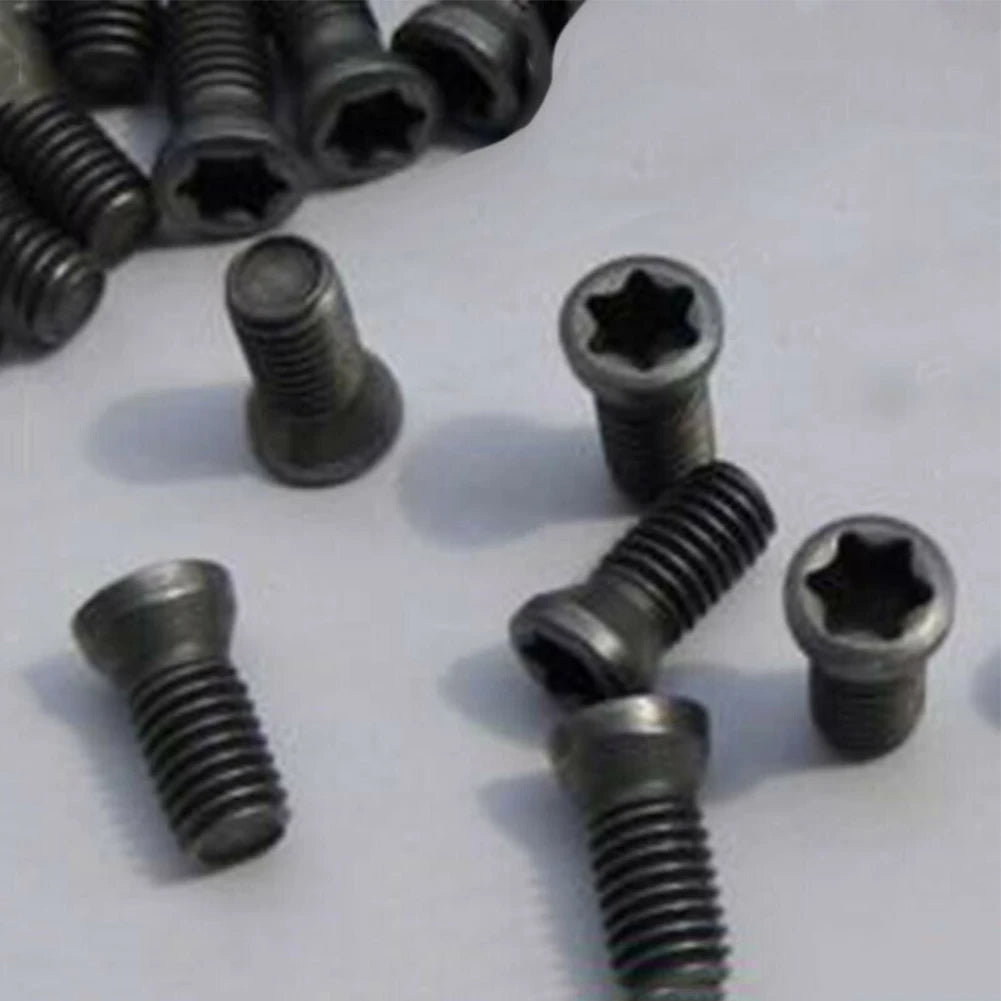 Torx Steel Screws M2.5 x 7mm / M2.5 x 6mm for CNC Lathe Tools and Carbide Insert Replacement