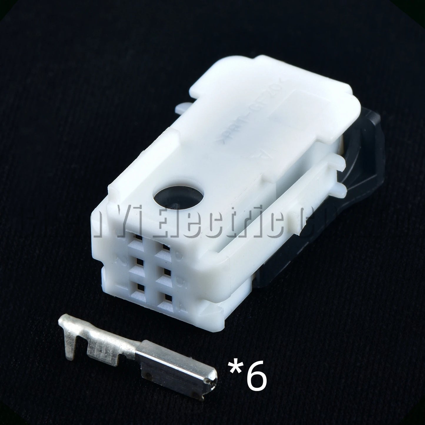 6 Pin Rearview Mirror Connector 953382-1 For Peugeot Citroen