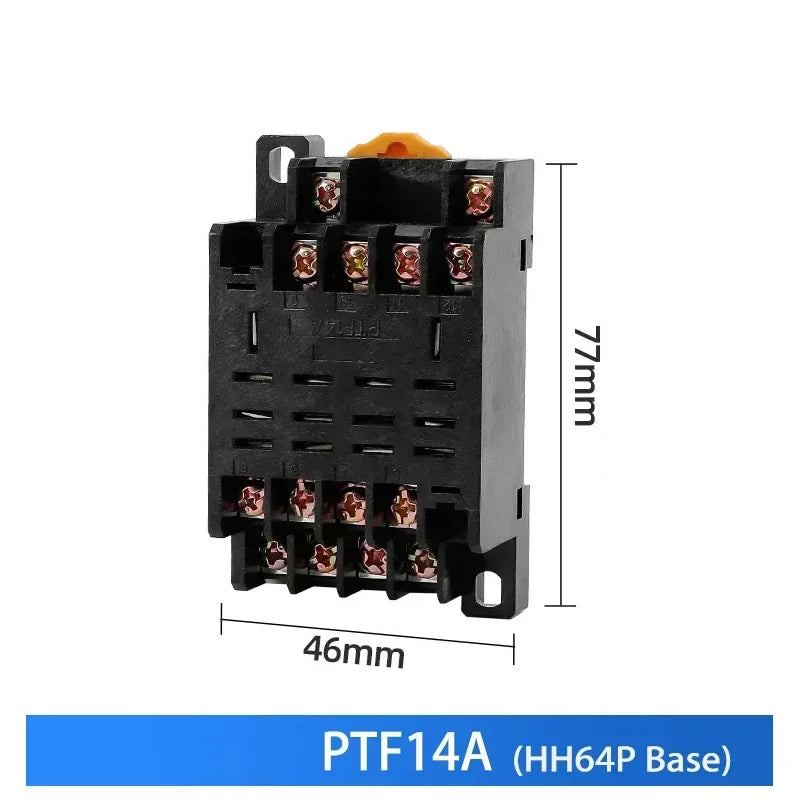 HH52P HH53P HH54P HH62P HH63P HH64P Miniature Control Relays Bulk Pack AC12V DC24V AC220V Small Intermediate Power Relay Module