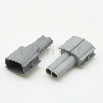 2 Pin Female Male Knock Sensor Connector Fuel Injector Socket Compatible with Toyota Corolla 6189-0611 90980-11875