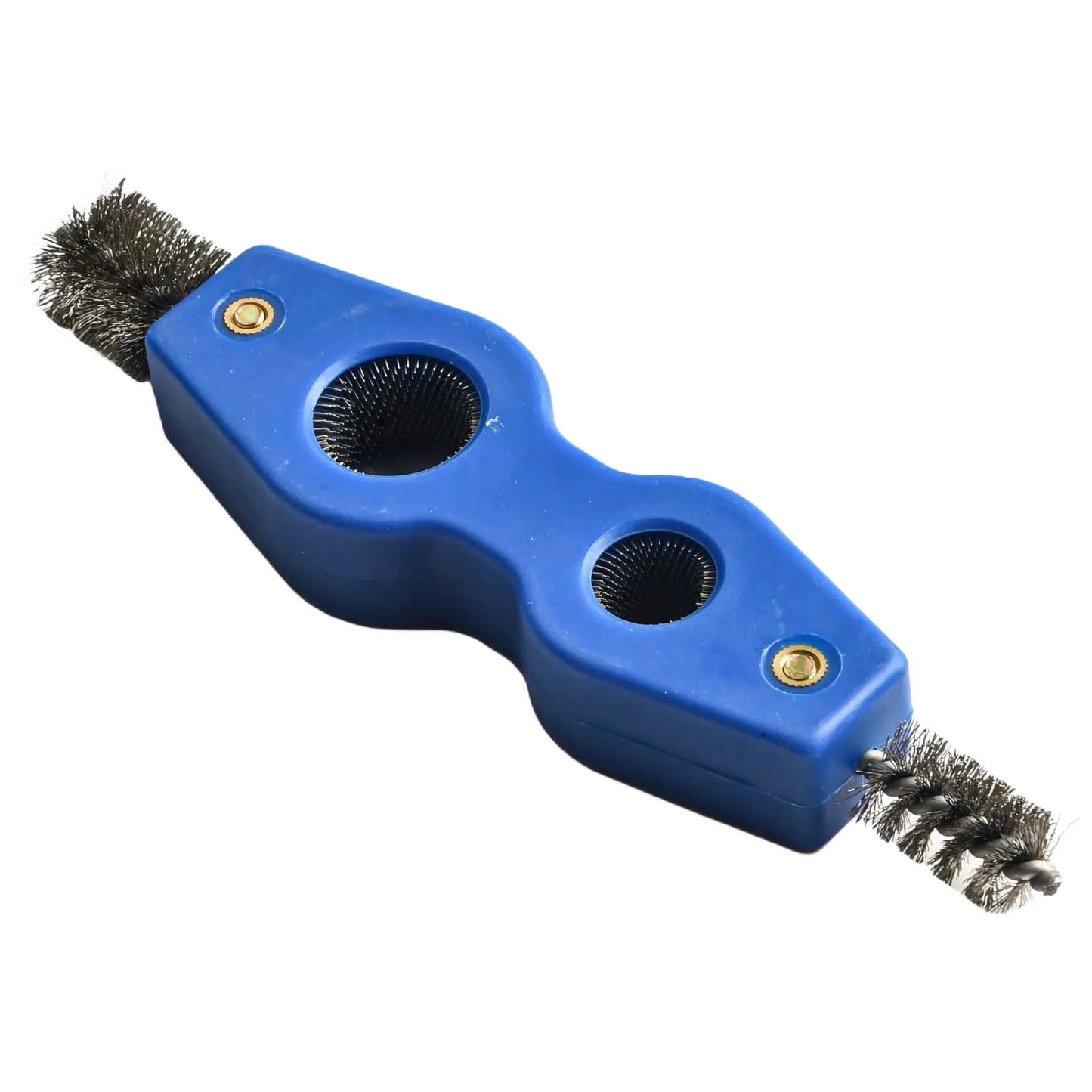 4-in-1 Battery Brush Copper Pipe Cleaner Welding Preparation High Torque Resistance Interchangeable Brush Heads For Copper Pipes