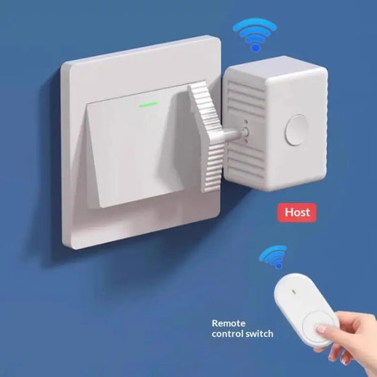 1pc Intelligent Type-C Rechargeable Lazy Remote Control Switch Wireless Control Light Switch Off Tool Automatic Button Pusher