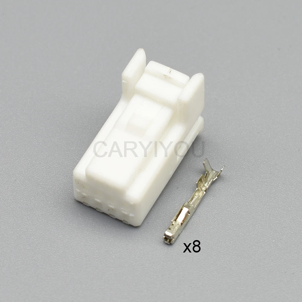 8-Pin Tyco AMP Auto Connector 0.7mm for Toyota 1376352-1 1565804-1 | Male Female Set + Wire Harness