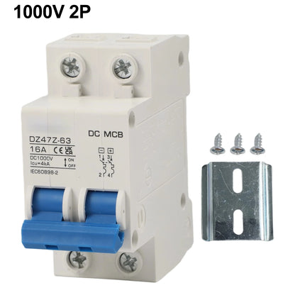 DC Power Supply 1000V Isolator Rated Current 32A Dc Circuit Breaker For Solar System Power Distribution Facilities