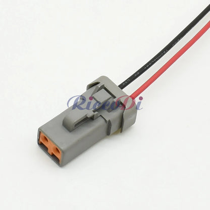 2 Pin 2.3mm Waterproof Docking Connector DJ70210YA-2.3-11/21 PA66 Automotive Vehicle Wiring