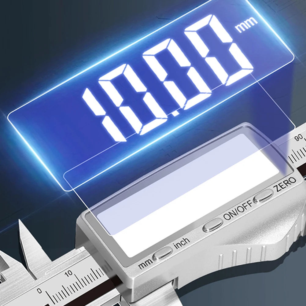 Rechargeable Vernier Digital Caliper High For Precision-Jewelry Depth Gauge Measuring & Gauging Tools