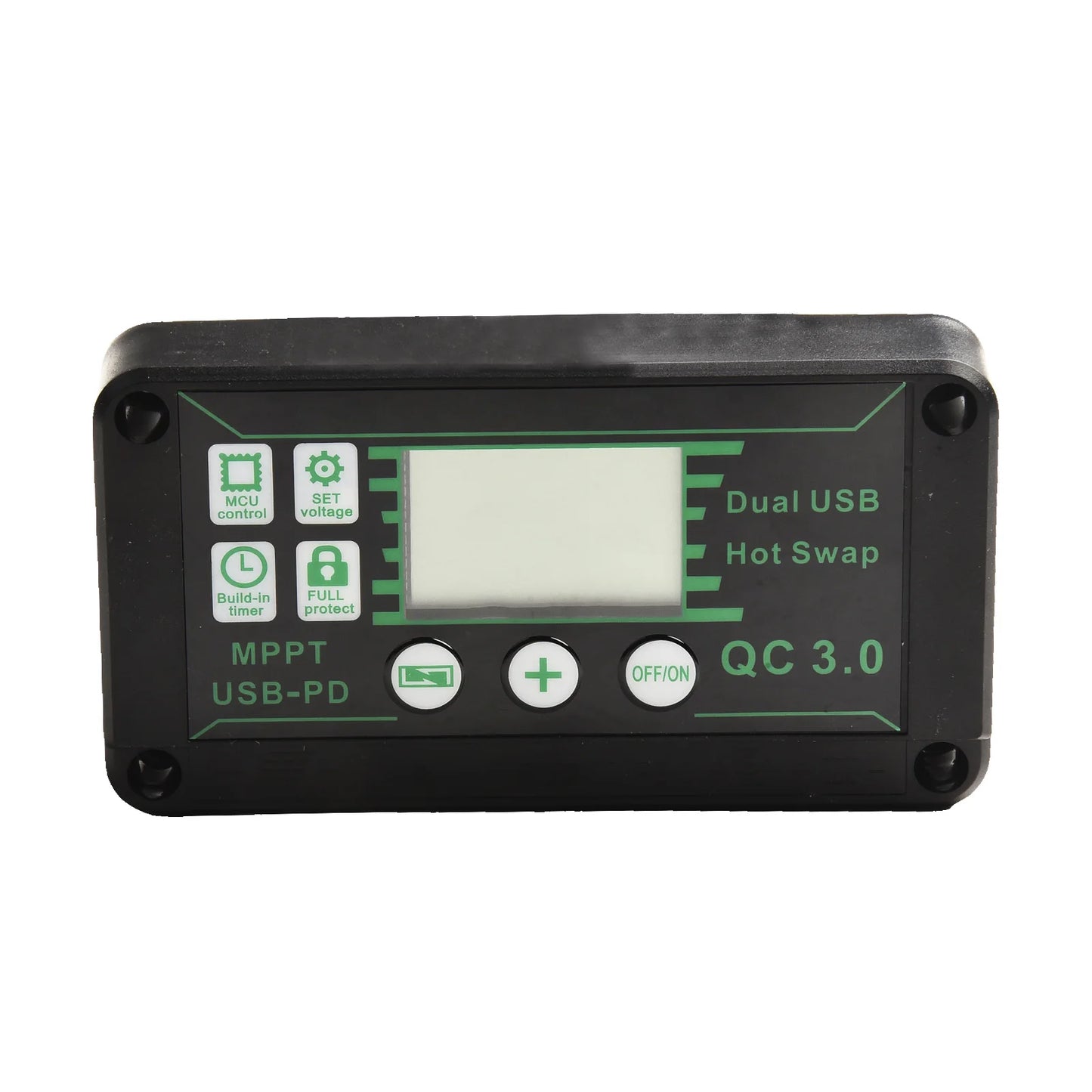 Digital Display Waterproof MPPT Solar Charge Controller Adjustable Current Options 10A 100A Efficient Energy Utilization