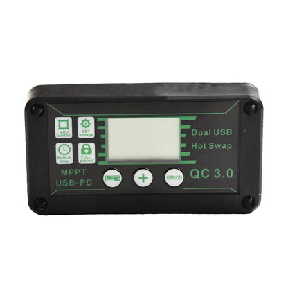 Digital Display Waterproof MPPT Solar Charge Controller Adjustable Current Options 10A 100A Efficient Energy Utilization