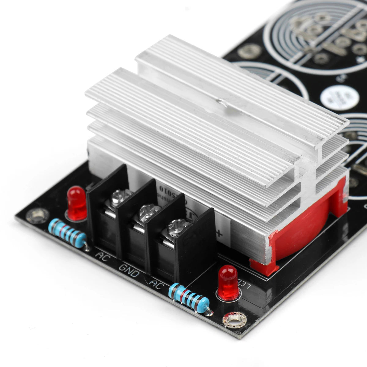 Schottky Rectifier Power Supply Board with 6 Capacitors 120A for DIY Speaker Amplifier