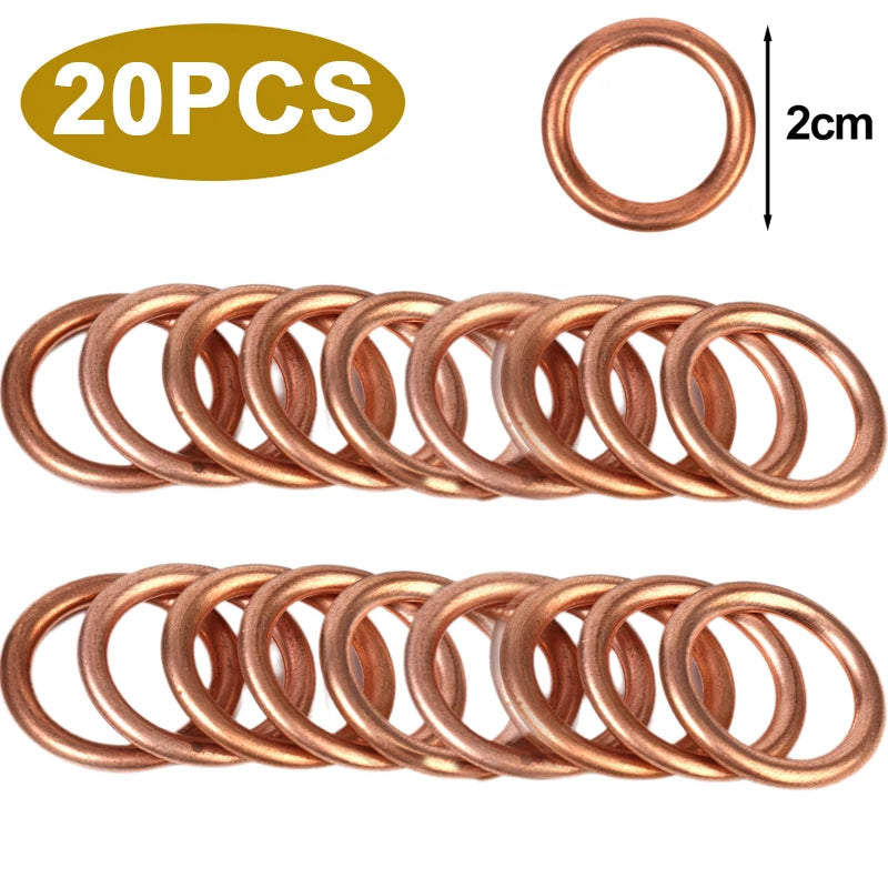 Car Oil Pan Drain Gasket Seal for Volkswagen Passat B5 B6 GTI Golf 7 MK7 Golf 6 MK6 Tiguan Scirocco Touareg Jetta MK6 Cars Part