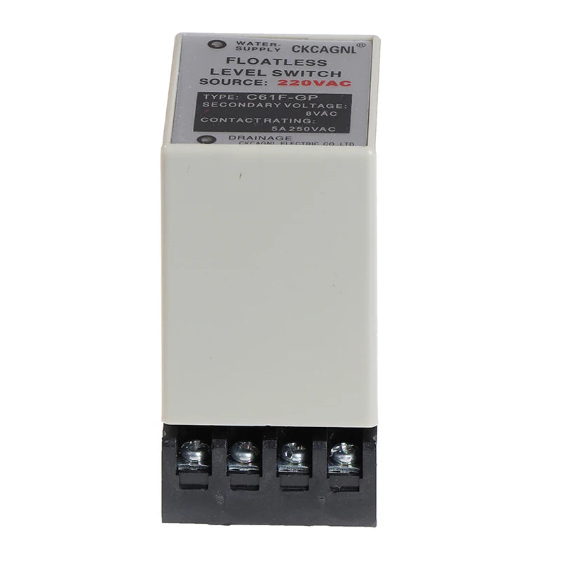 C61F-GP AC220V Floatless Level Relay Level Controller with Base