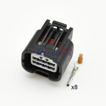 7282-2148-30 / 7283-2148 Automotive 8-Pin Waterproof Headlight & Radar Connector — Cable Socket Plug