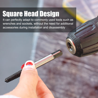 Screw Extractor Set 5/6/11PCS High Carbon Steel Damaged Screw Remover Broken Bolt Extractor Kit