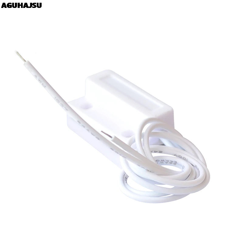 MC-38 Wired Door & Window Magnetic Sensor with 30mm Wire for Home Alarm Systems
