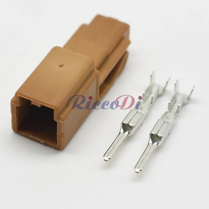 2 Pin 1.5mm Connector 6099-0509 DJ70214YA-1.5 PA66 Male Female Automotive Electronic Cable Plug