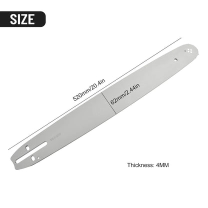 Replacement 18 Guide Bar with 0 325 Chain and 058 Gauge 72DL for 62CC 58CC 52CC Chainsaws Including and Tarus Models