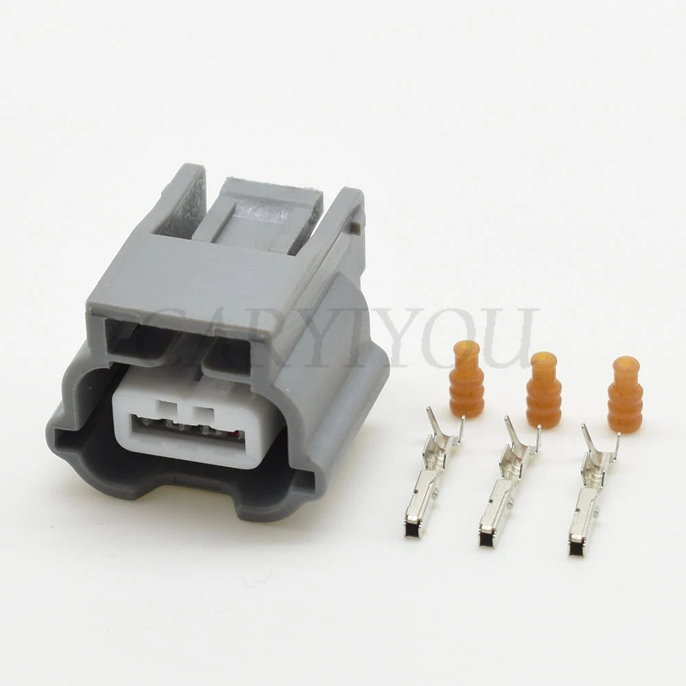 3 Pin Grey Low Current Lamp Connector 7287-0178-40 70178 DJ7031KC-0.6-21 Female Sealed