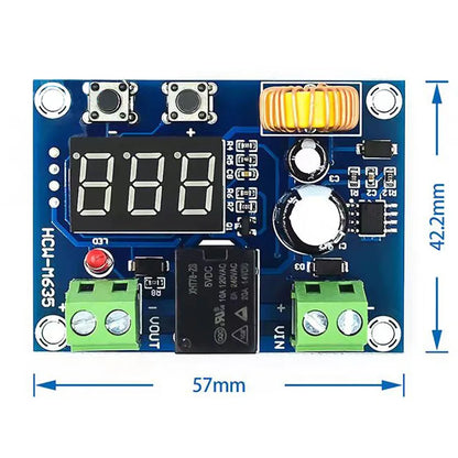 XH-M609 DC Voltage Protection Module 6-60V Undervoltage Cutoff for Lithium Battery Low Power Disconnect